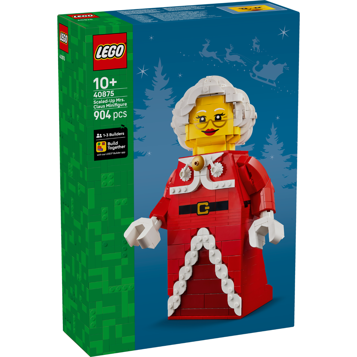 LEGO? Up-Scaled Mrs. Claus Minifigure