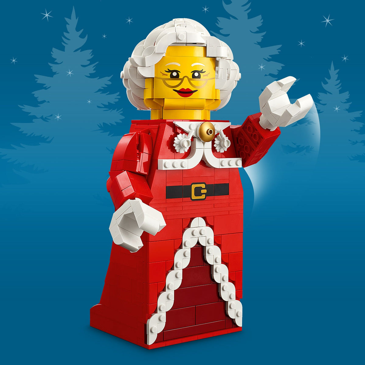 LEGO? Up-Scaled Mrs. Claus Minifigure