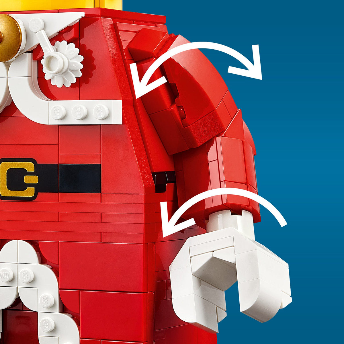 LEGO? Up-Scaled Mrs. Claus Minifigure