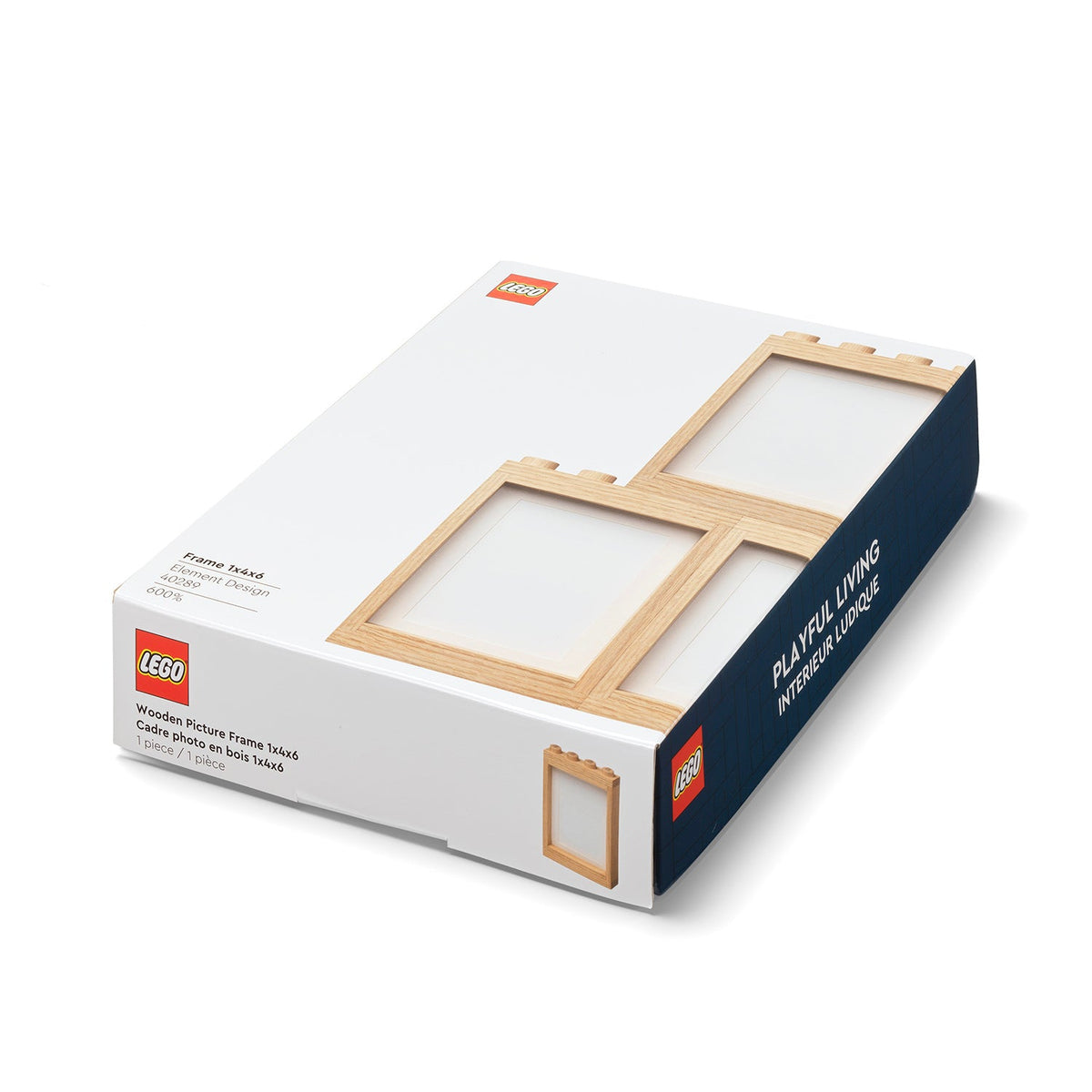 LEGO Wooden Picture Frame - Light Oak