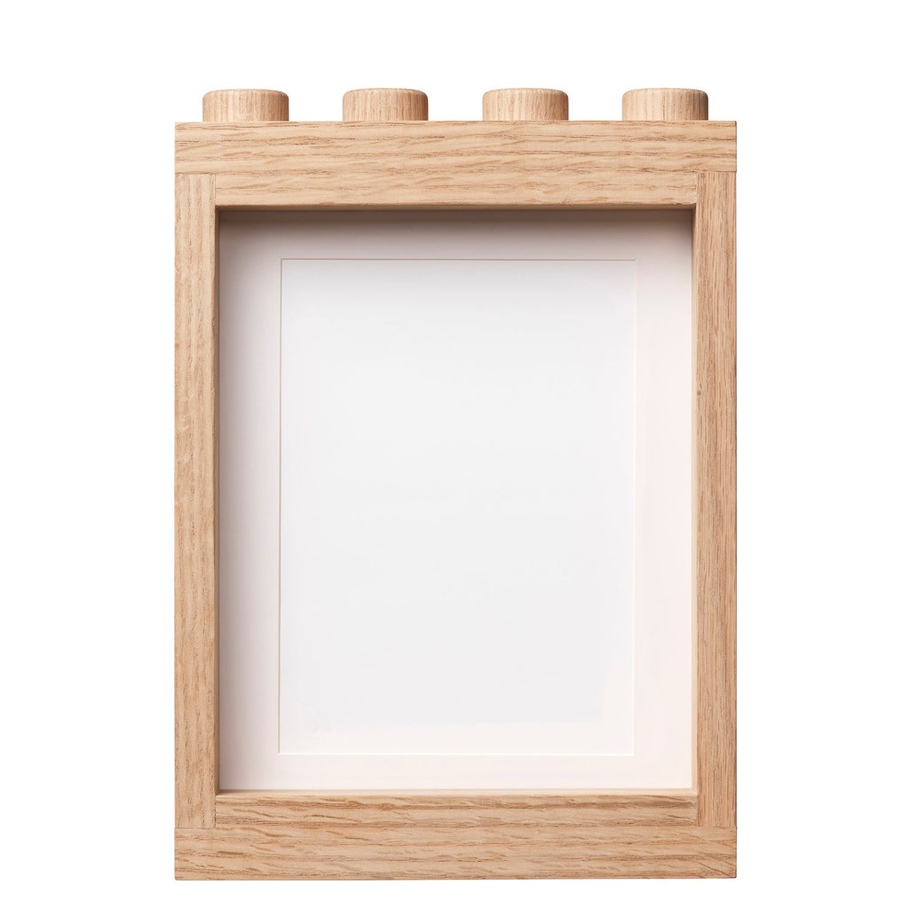 LEGO Wooden Picture Frame - Light Oak