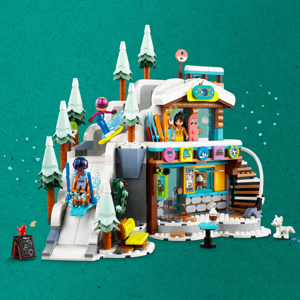 LEGO? Friends? Holiday Ski Slope and Caf¨¦