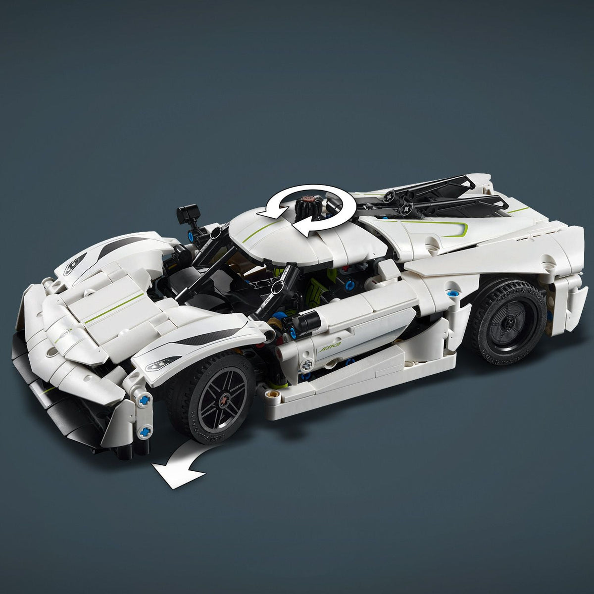 LEGO? Technic Koenigsegg Jesko Absolut White Hypercar