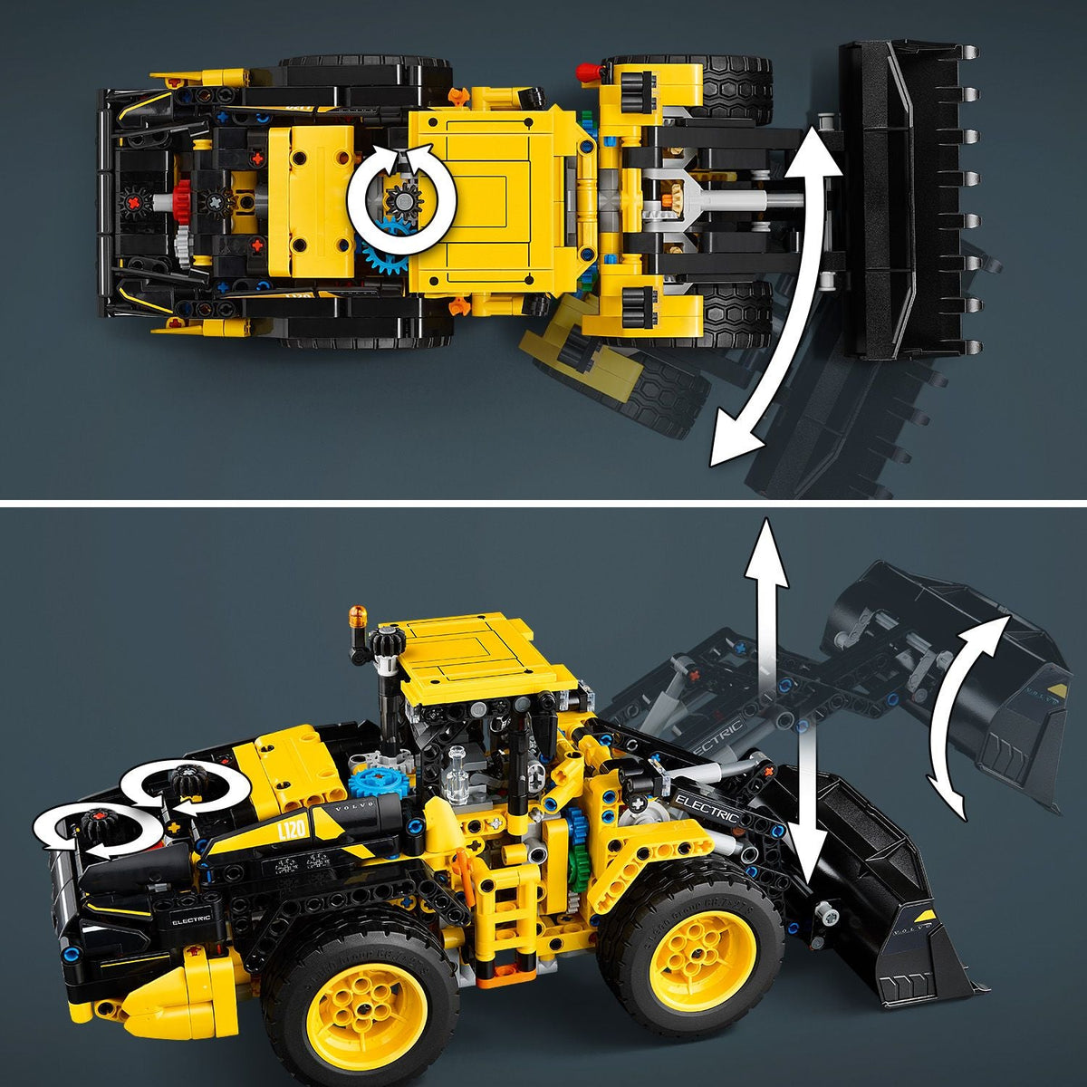 LEGO? Technic Volvo L120 Electric Wheel Loader