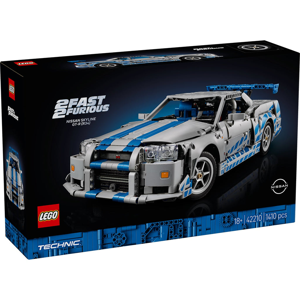 LEGO? Technic 2 Fast 2 Furious Nissan Skyline GT-R (R34) Car