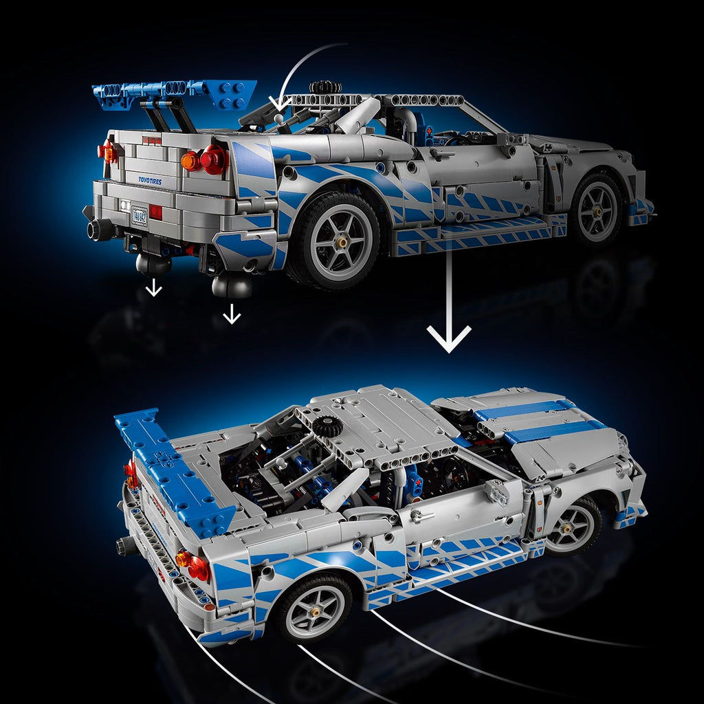LEGO? Technic 2 Fast 2 Furious Nissan Skyline GT-R (R34) Car
