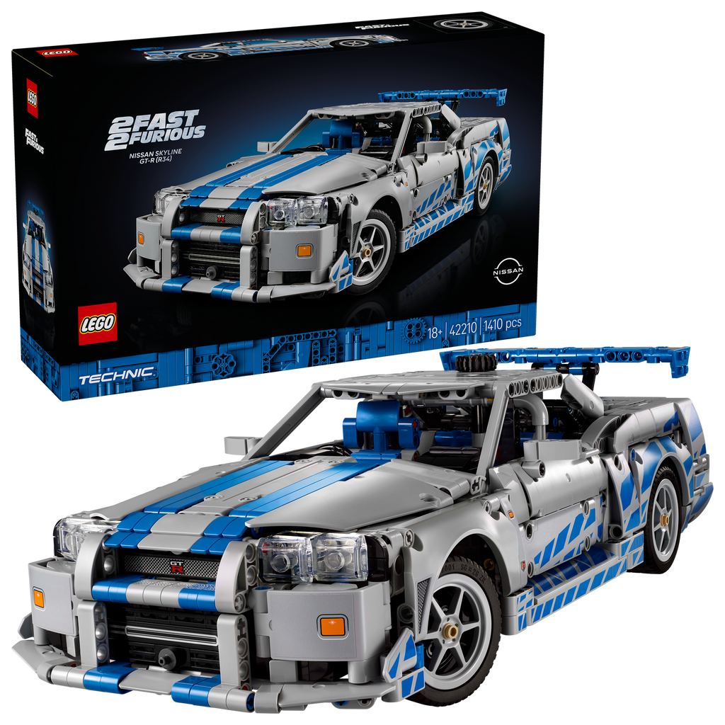 LEGO? Technic 2 Fast 2 Furious Nissan Skyline GT-R (R34) Car
