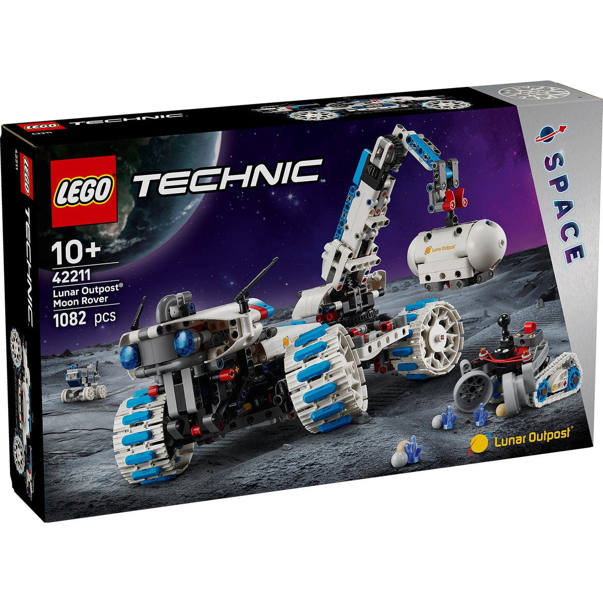 LEGO? Technic Lunar Outpost? Moon Rover Space Vehicle