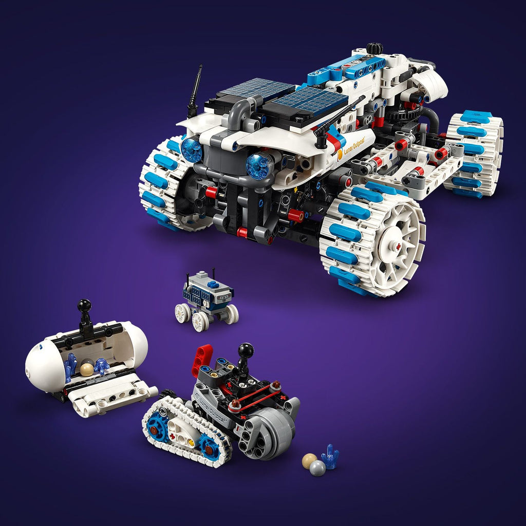 LEGO? Technic Lunar Outpost? Moon Rover Space Vehicle