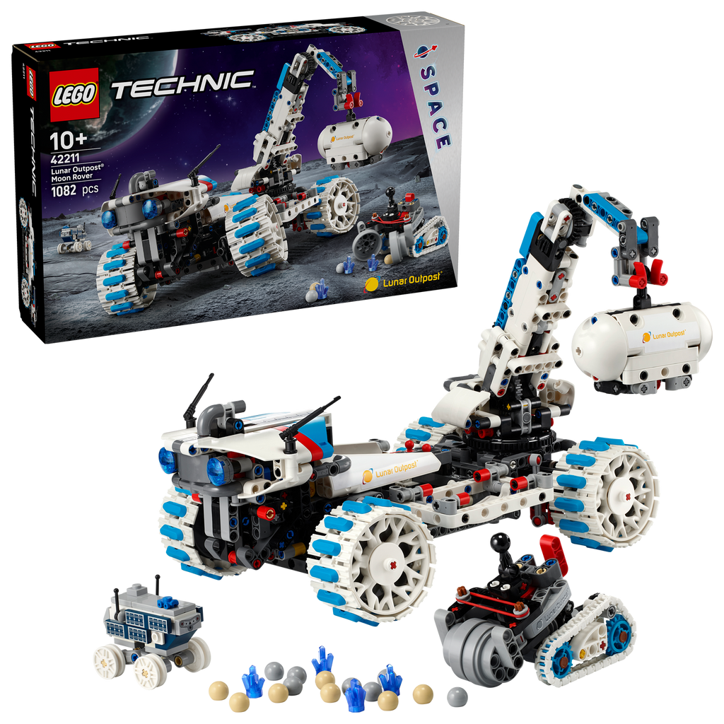 LEGO? Technic Lunar Outpost? Moon Rover Space Vehicle