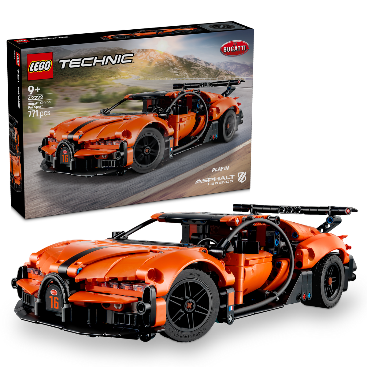 LEGO? Technic Bugatti Chiron Pur Sport Hypercar