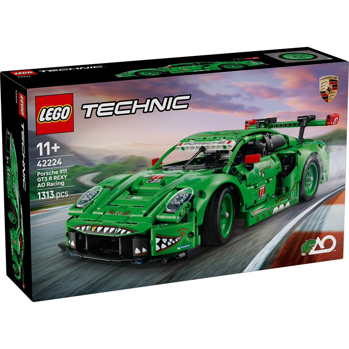 LEGO? Technic Porsche 911 GT3 R REXY AO Racing Car