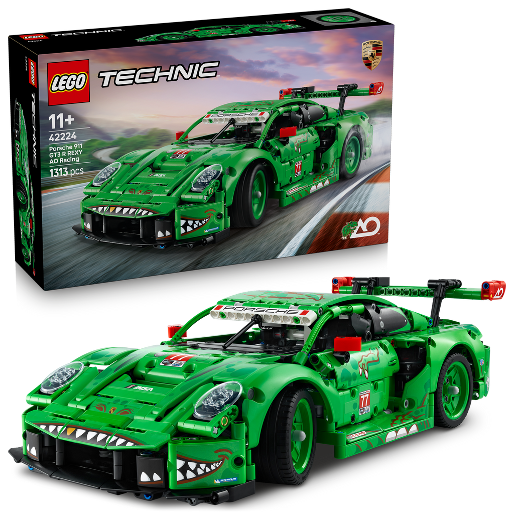 LEGO? Technic Porsche 911 GT3 R REXY AO Racing Car