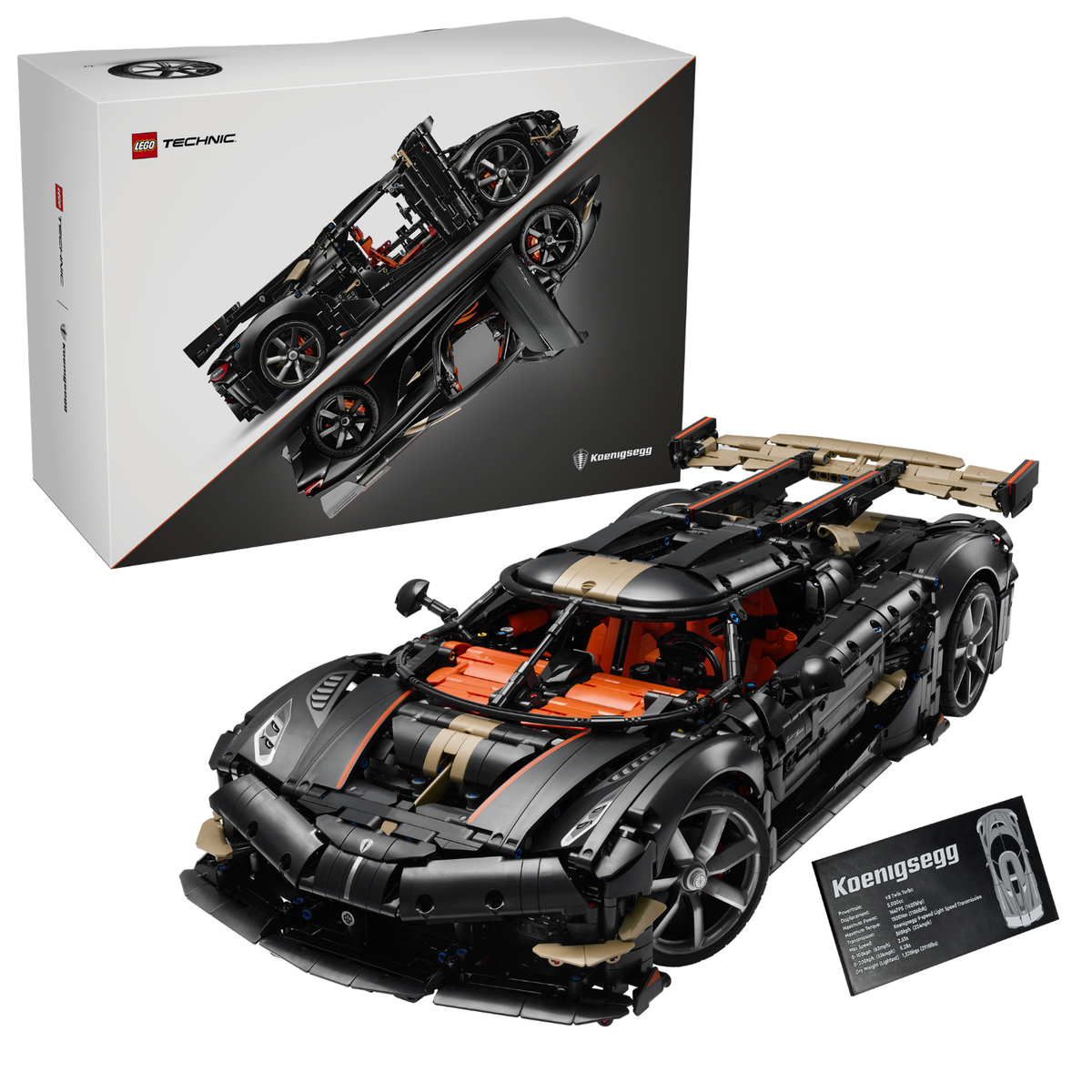 LEGO? Technic Koenigsegg Sadair's Spear Megacar