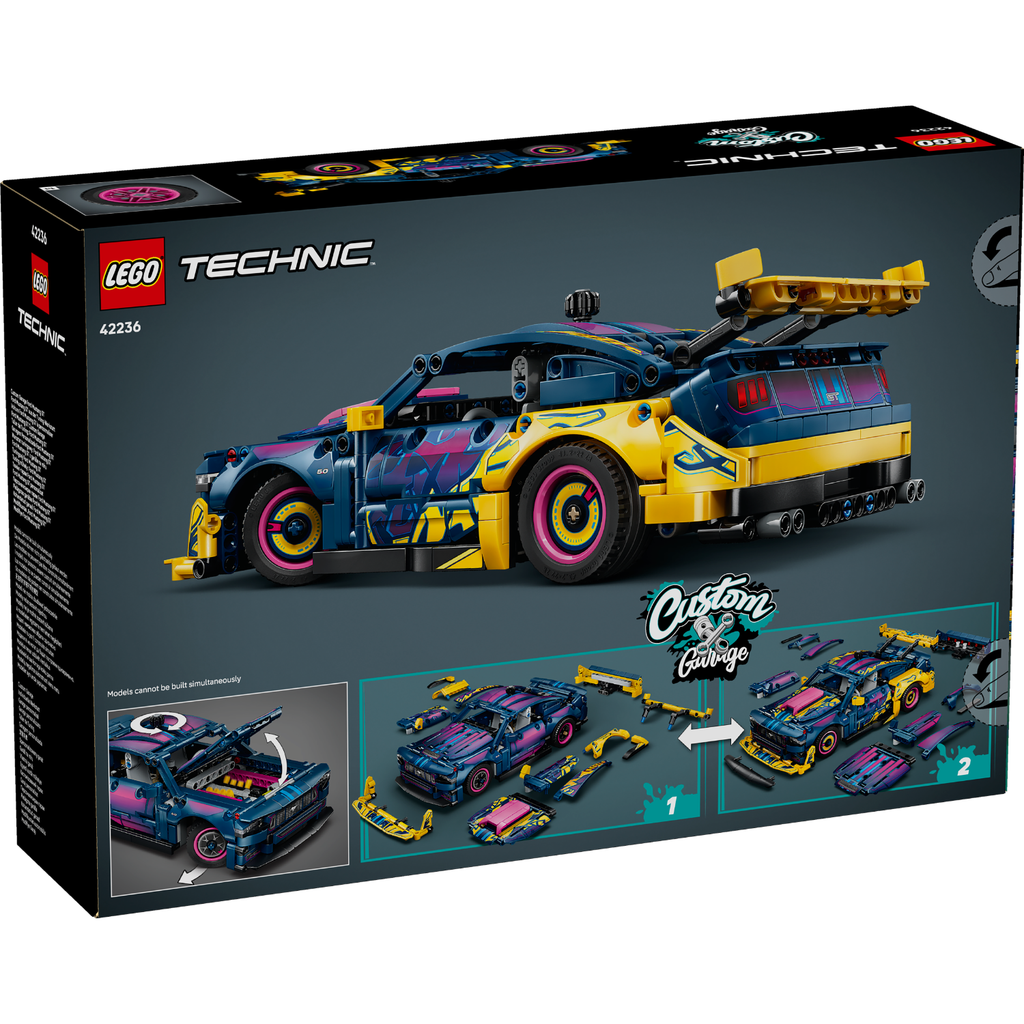LEGO? Technic Custom Garage Ford Mustang GT Car