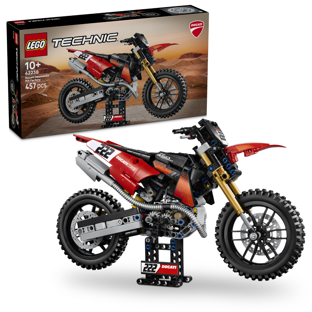 LEGO? Technic Ducati Desmo450 MX Factory Motorcycle