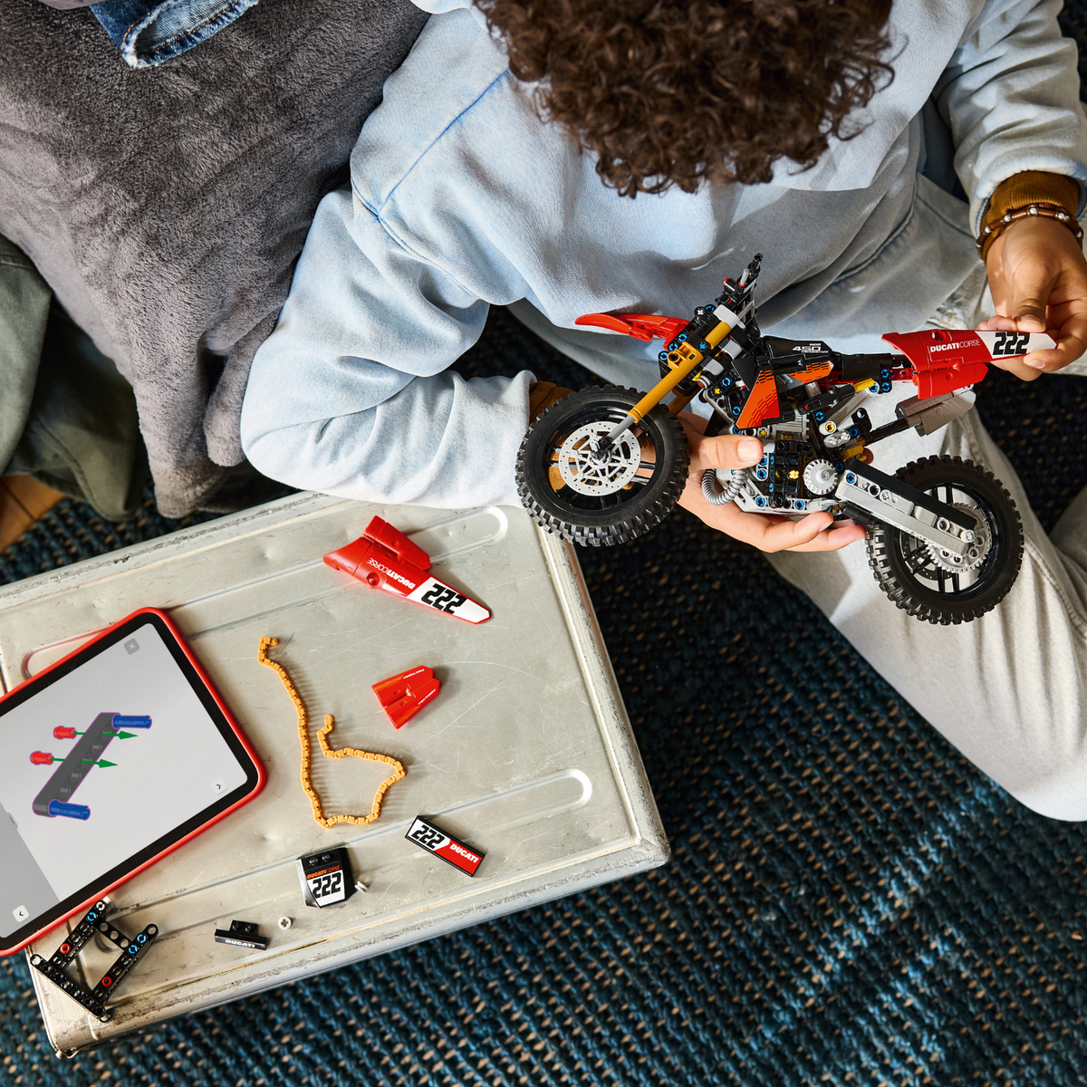 LEGO? Technic Ducati Desmo450 MX Factory Motorcycle