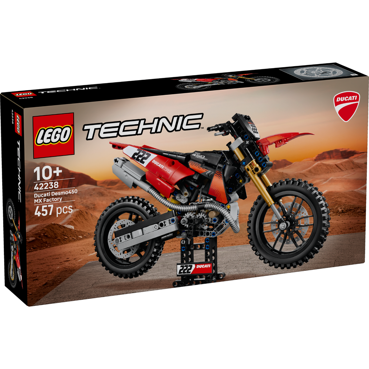 LEGO? Technic Ducati Desmo450 MX Factory Motorcycle