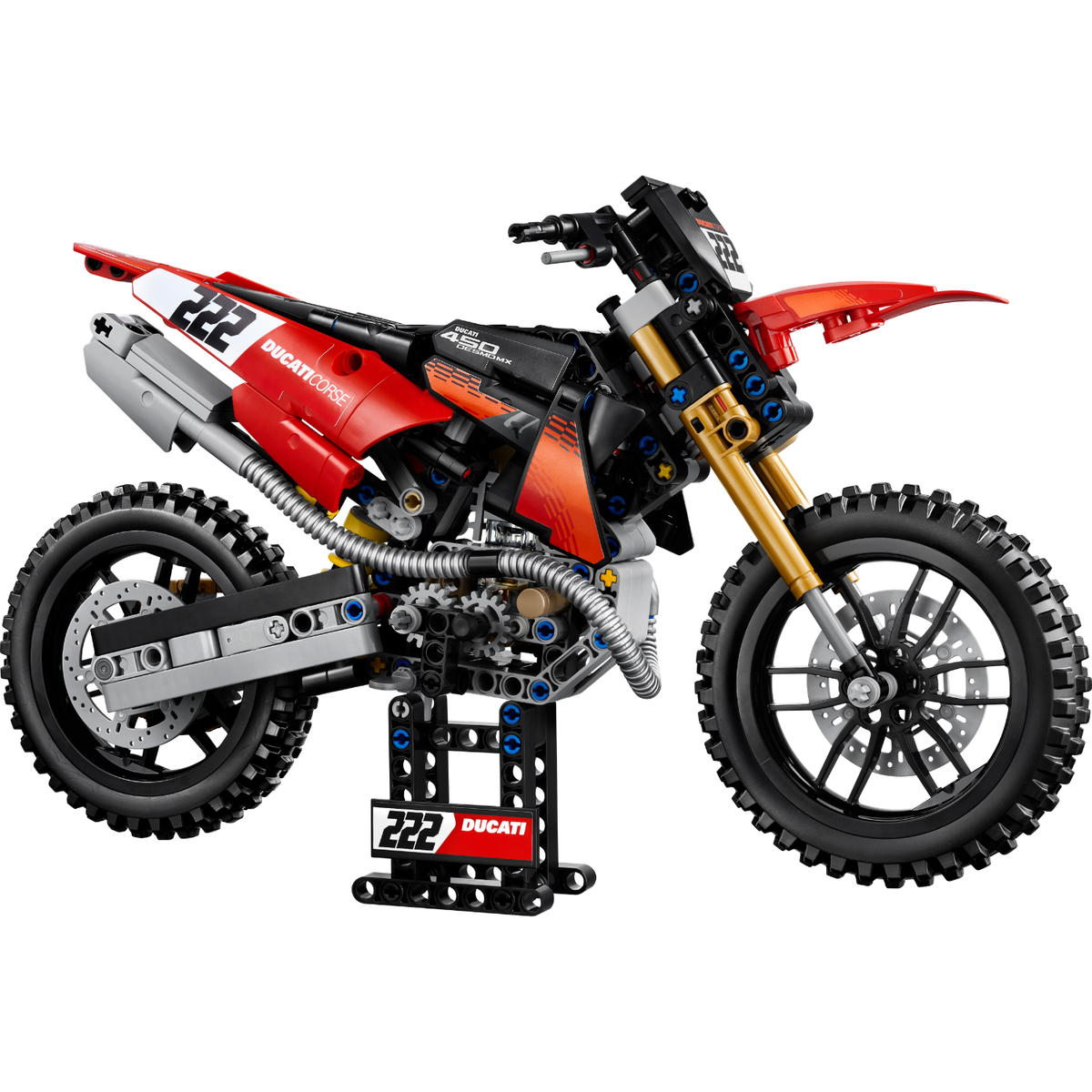LEGO? Technic Ducati Desmo450 MX Factory Motorcycle