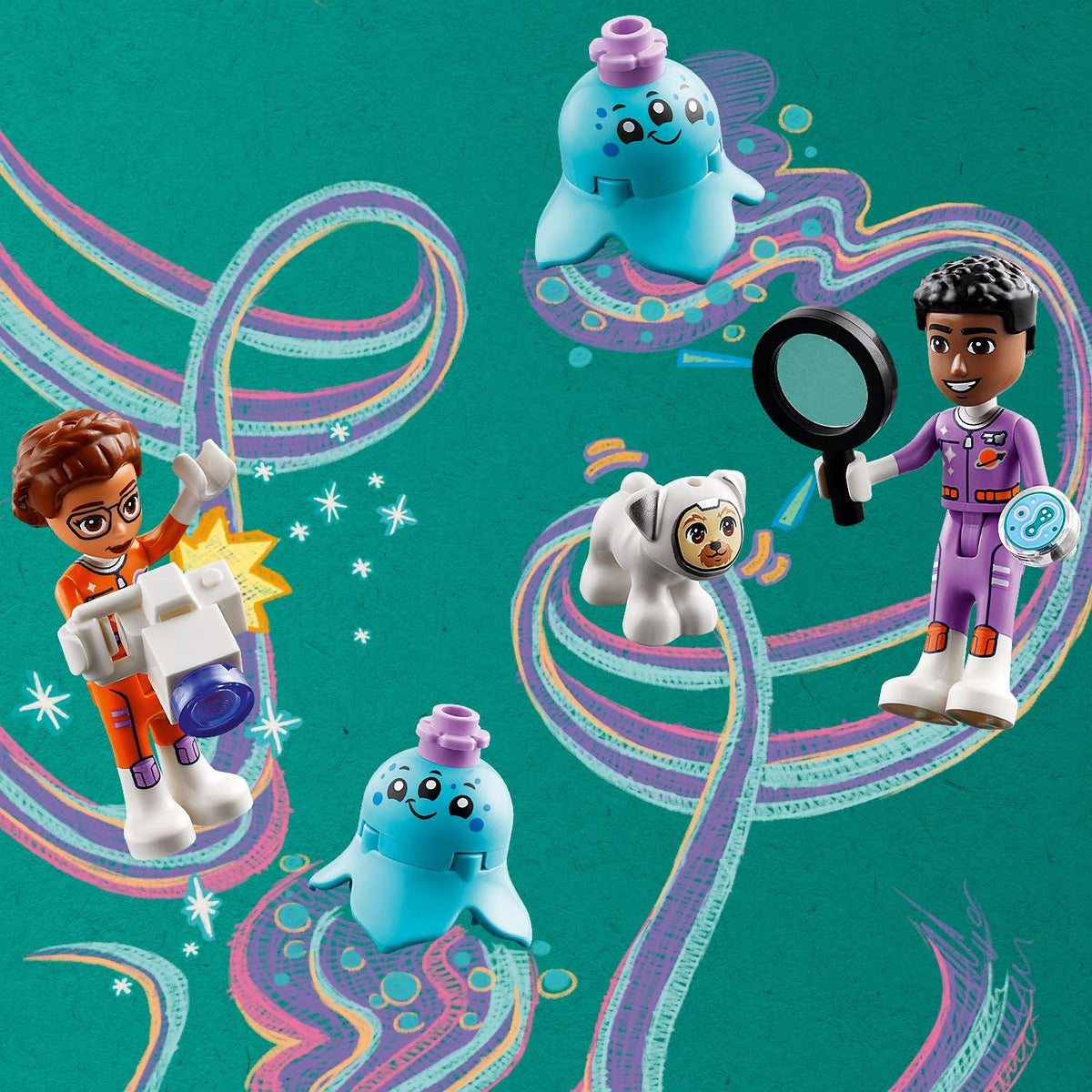 LEGO? Friends? Space Research Rover