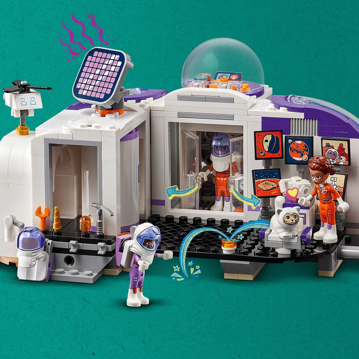 LEGO? Friends? Mars?Space?Base and Rocket