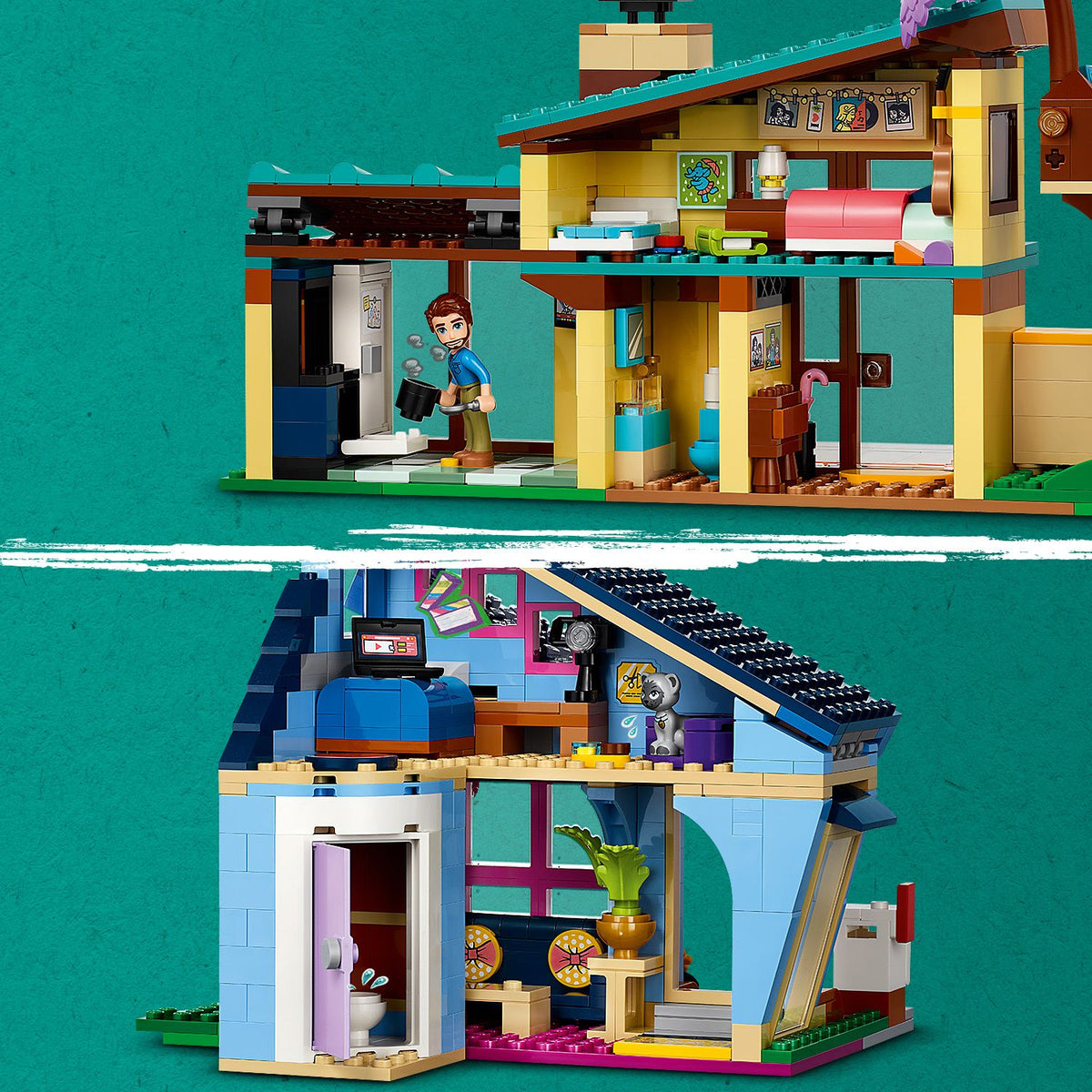 LEGO? Friends? Olly and Paisley's Family Houses