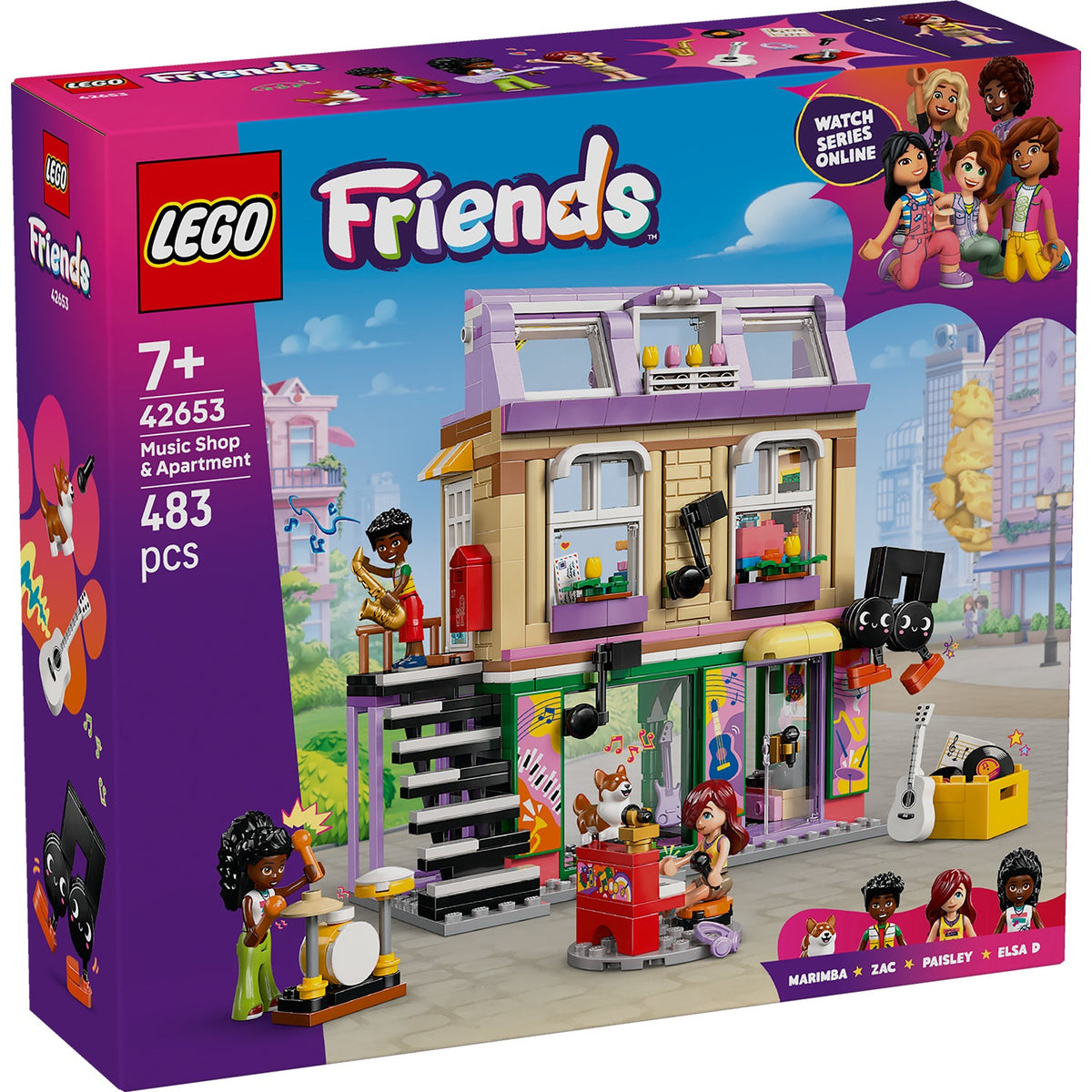 LEGO? Friends Music Store & Apartment