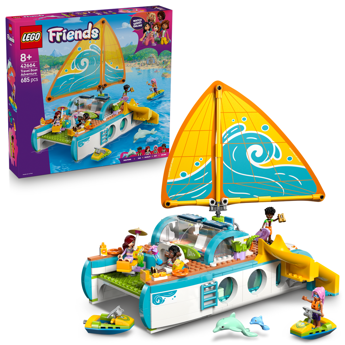 LEGO? Friends  Travel Boat Adventure