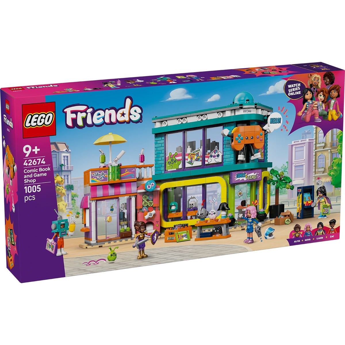 LEGO? Friends Comic Book and Game Store