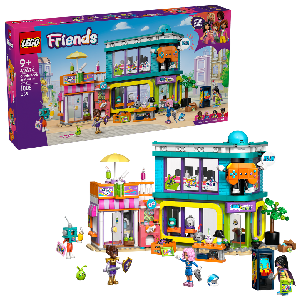 LEGO? Friends Comic Book and Game Store