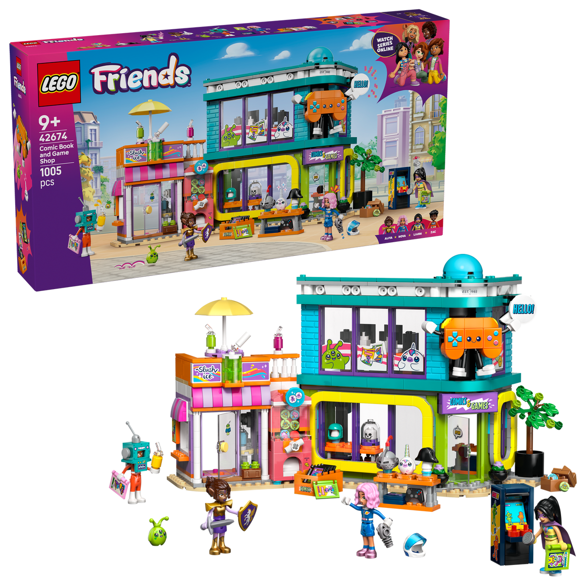 LEGO? Friends Comic Book and Game Store