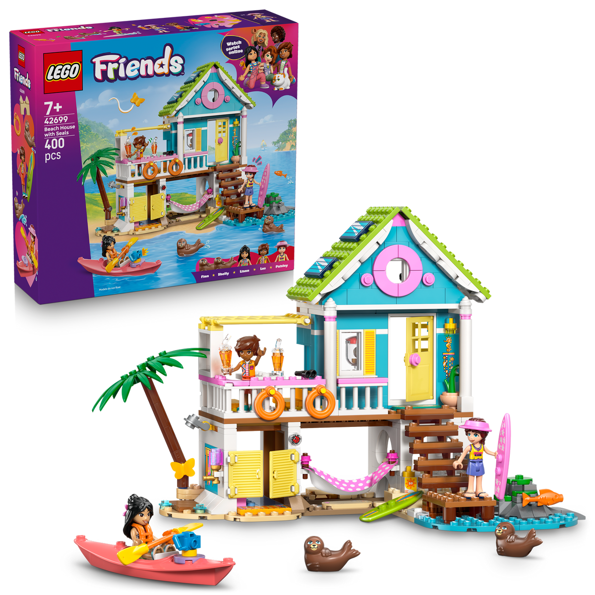 LEGO? Friends Beach House with Seals