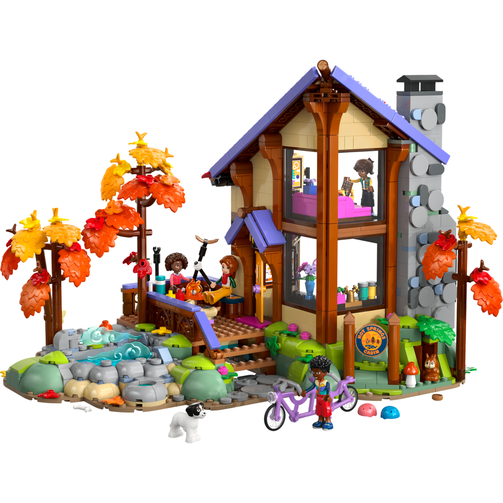 LEGO? Friends Cozy Fall Forest Cabin
