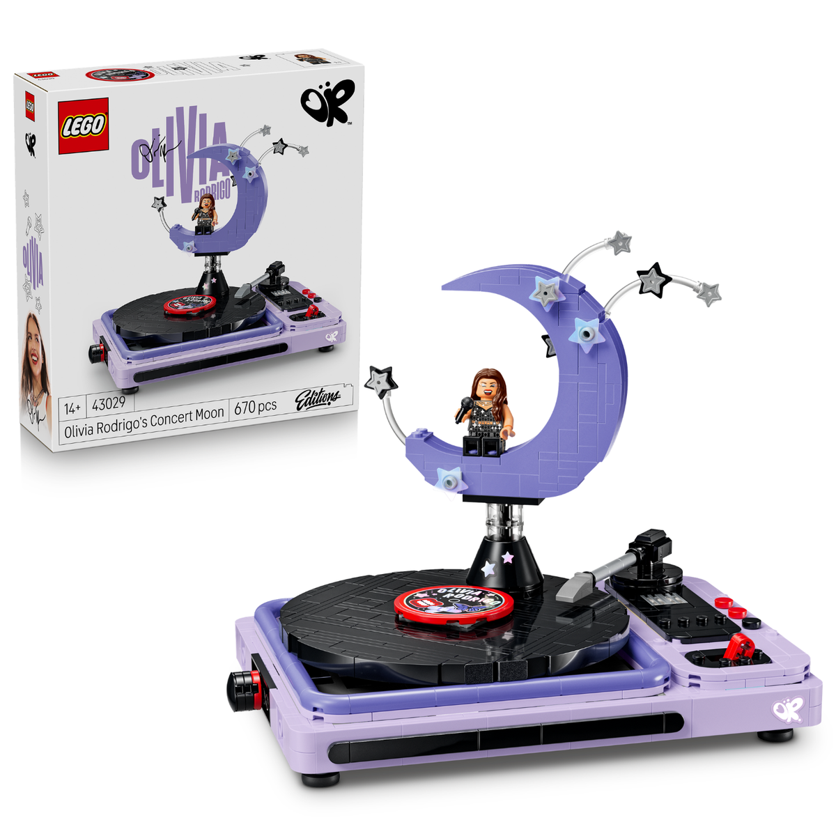 LEGO? Editions Olivia Rodrigo's Concert Moon