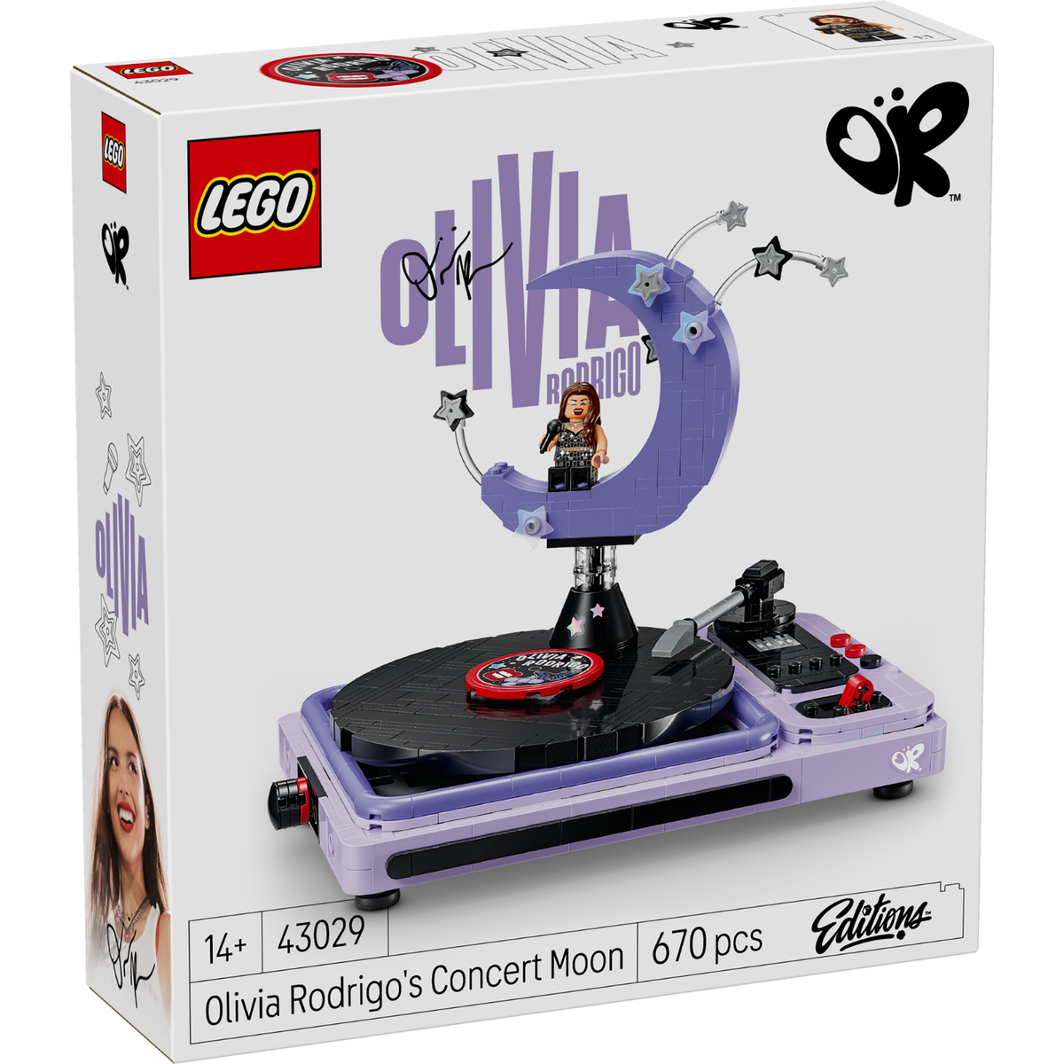 LEGO? Editions Olivia Rodrigo's Concert Moon