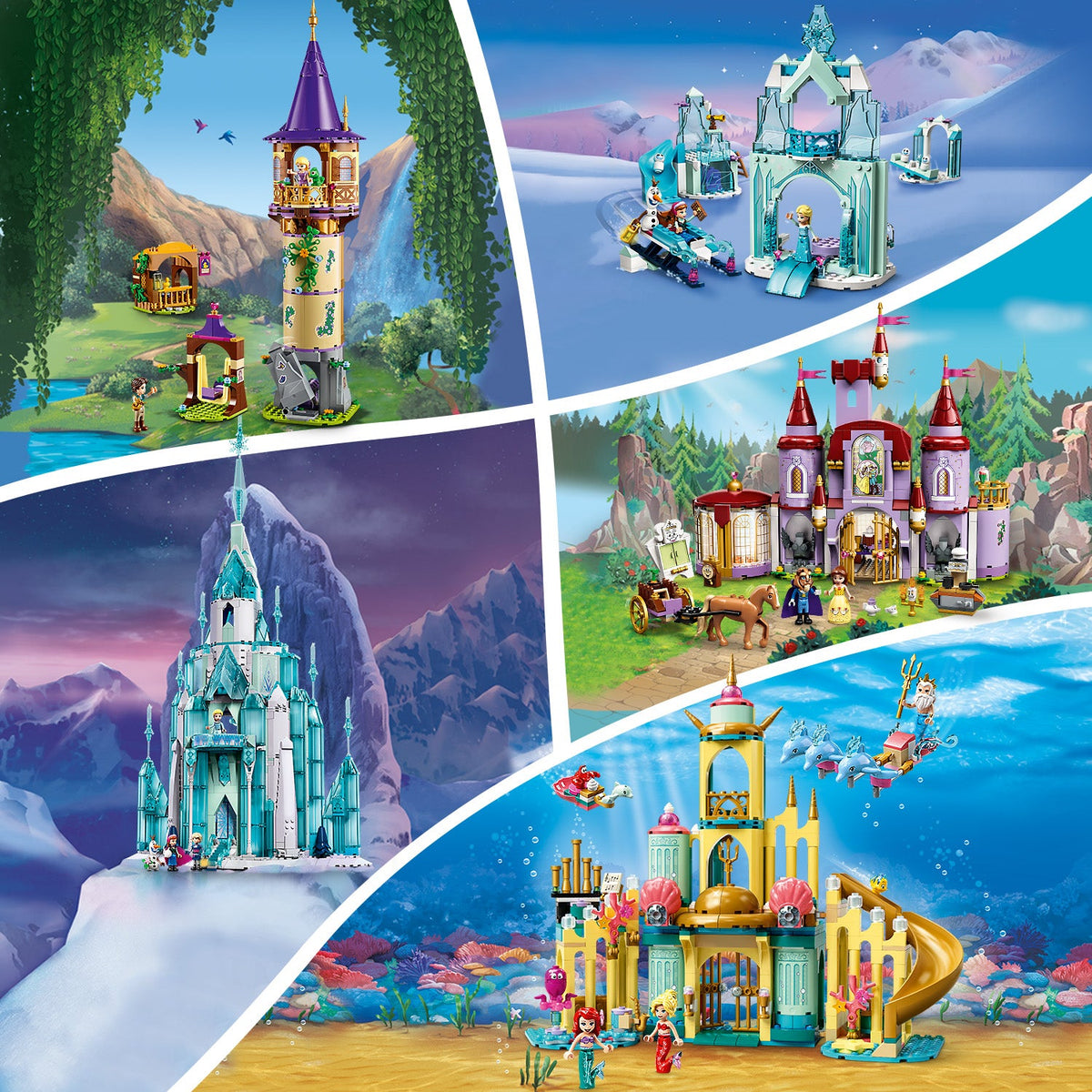 LEGO? | Disney Ariels Underwater Palace