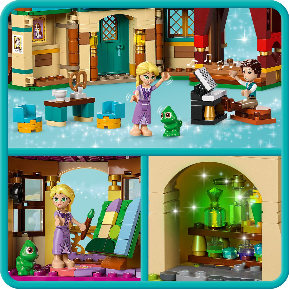 LEGO? | Disney Rapunzel's Tower & The Snuggly Duckling
