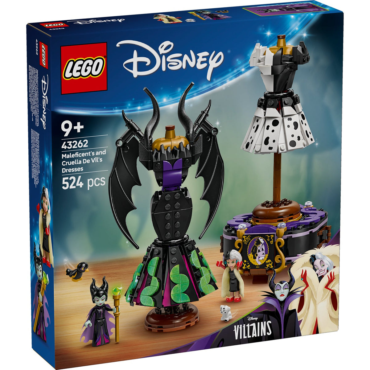 LEGO? | Disney Villains Maleficent's and Cruella De Vil's Dresses