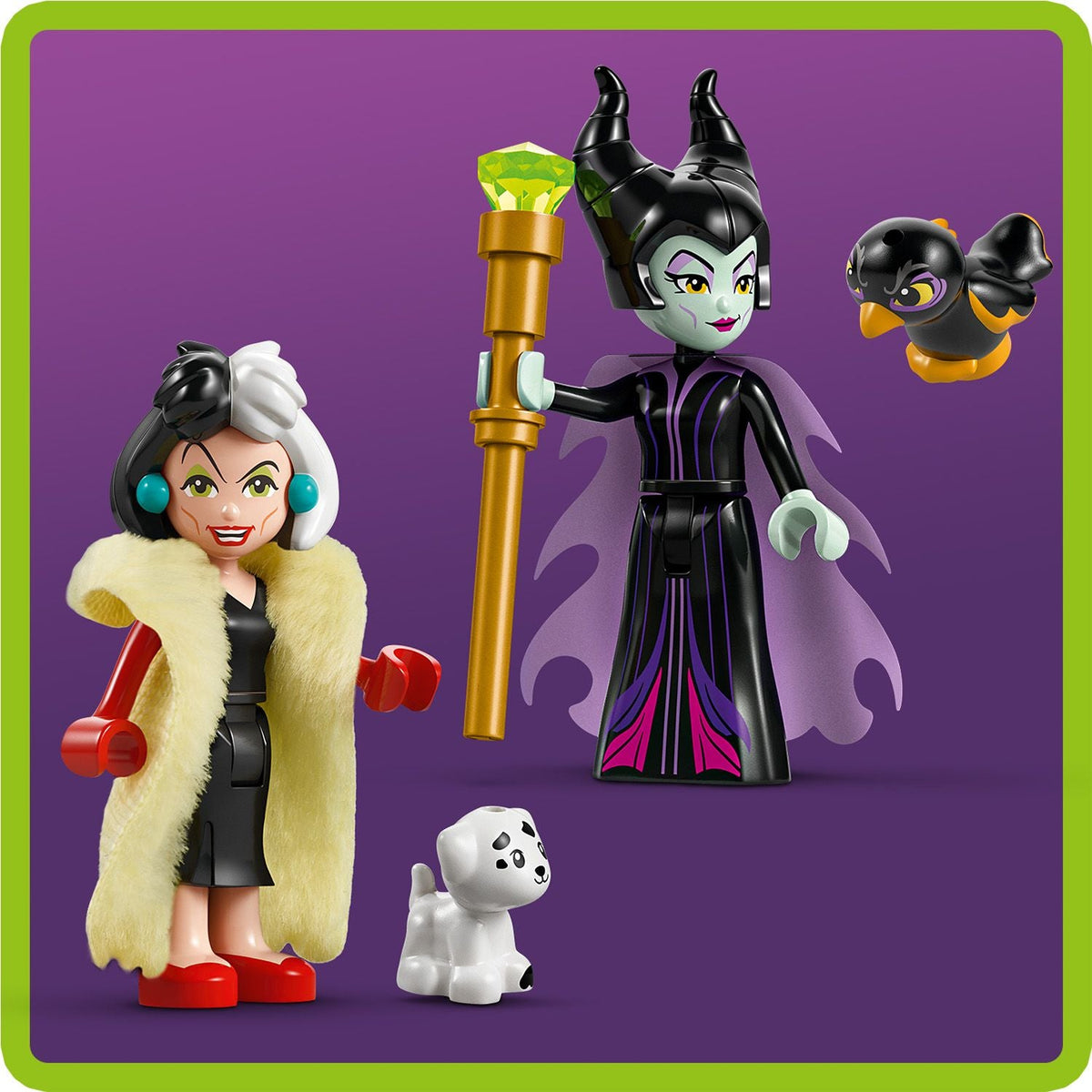 LEGO? | Disney Villains Maleficent's and Cruella De Vil's Dresses