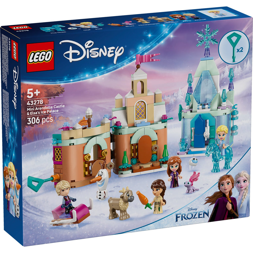 LEGO? | Disney Mini Arendelle Castle & Elsa's Ice Palace