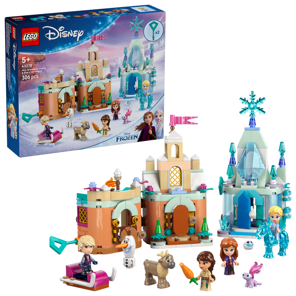 LEGO? | Disney Mini Arendelle Castle & Elsa's Ice Palace