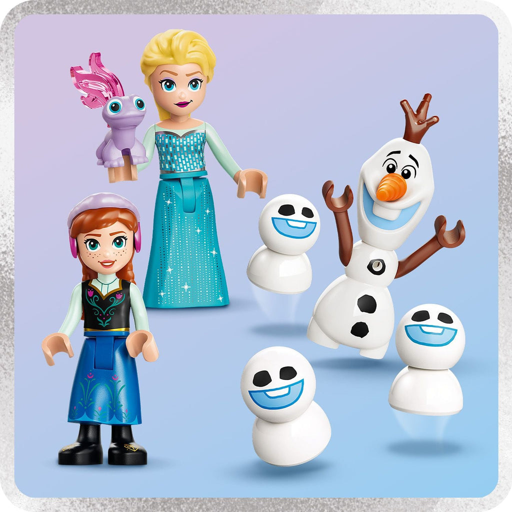 LEGO? | Disney Frozen Elsa's Ice Castle & Snow Ride Adventure