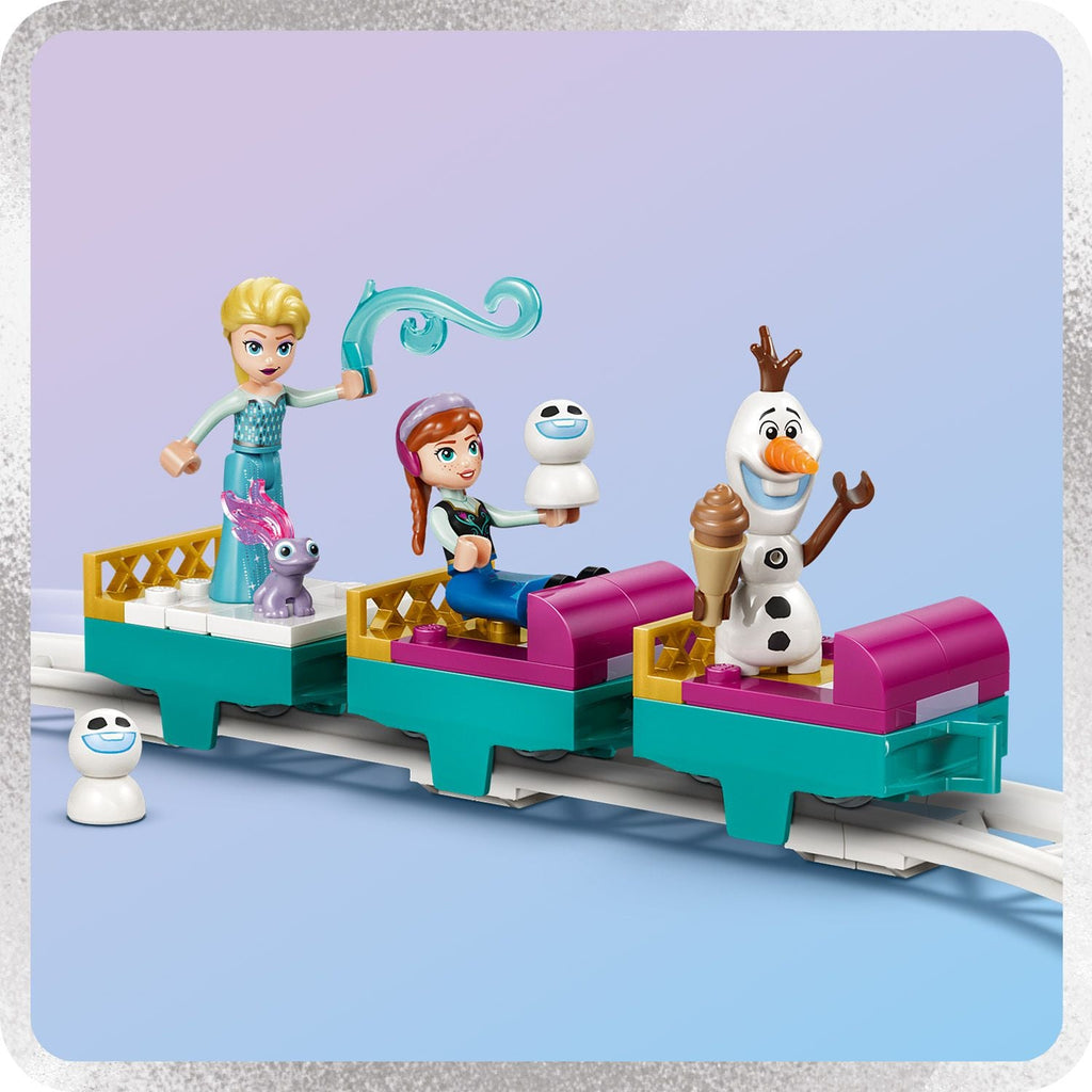 LEGO? | Disney Frozen Elsa's Ice Castle & Snow Ride Adventure