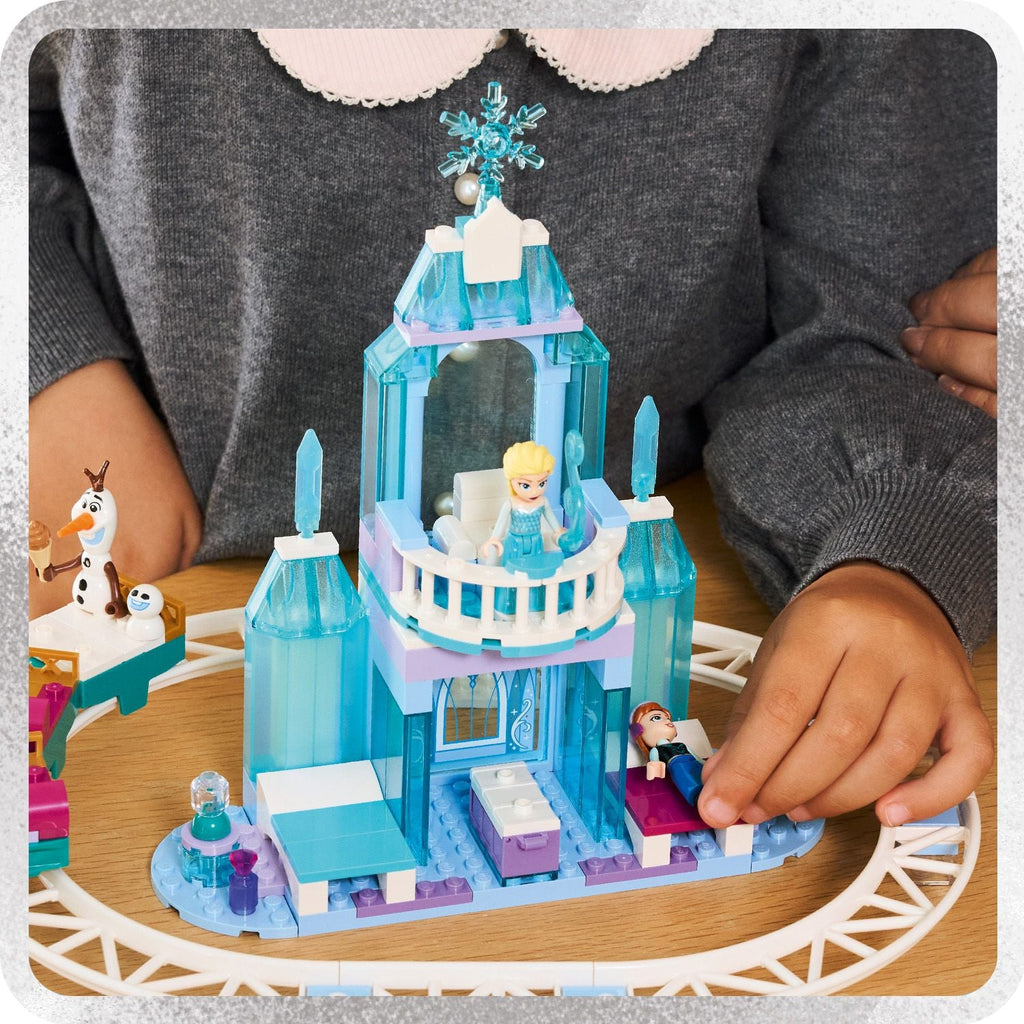 LEGO? | Disney Frozen Elsa's Ice Castle & Snow Ride Adventure
