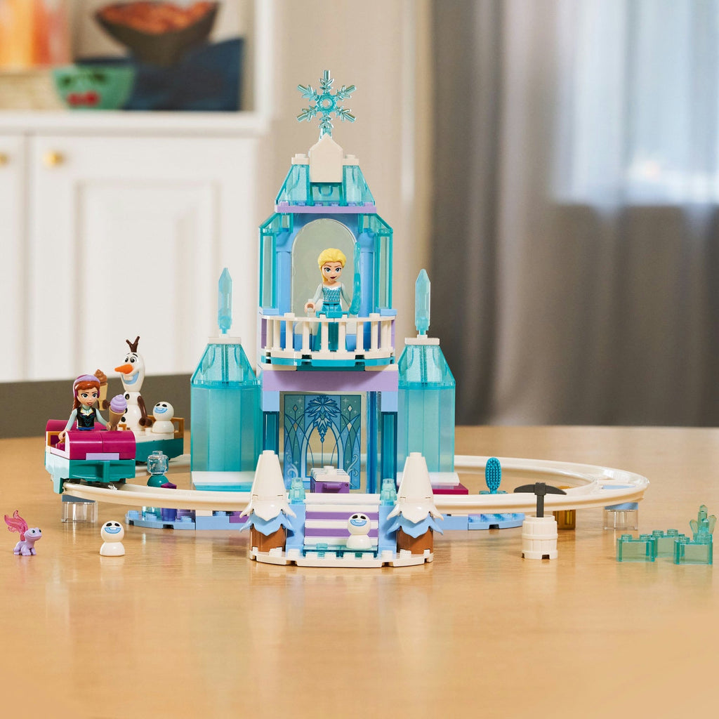 LEGO? | Disney Frozen Elsa's Ice Castle & Snow Ride Adventure