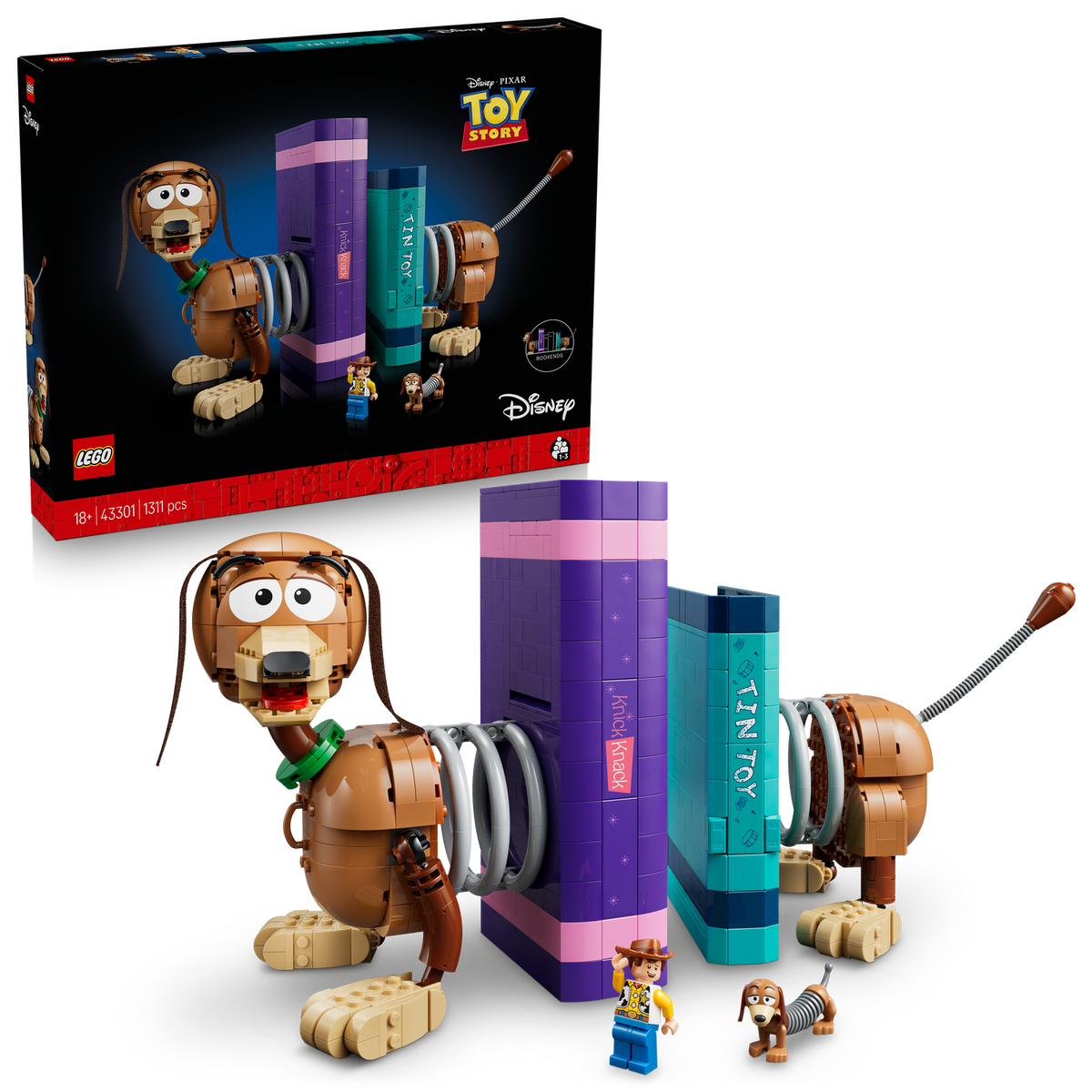 LEGO? | Disney and Pixar Toy Story Slinky Dog Bookends
