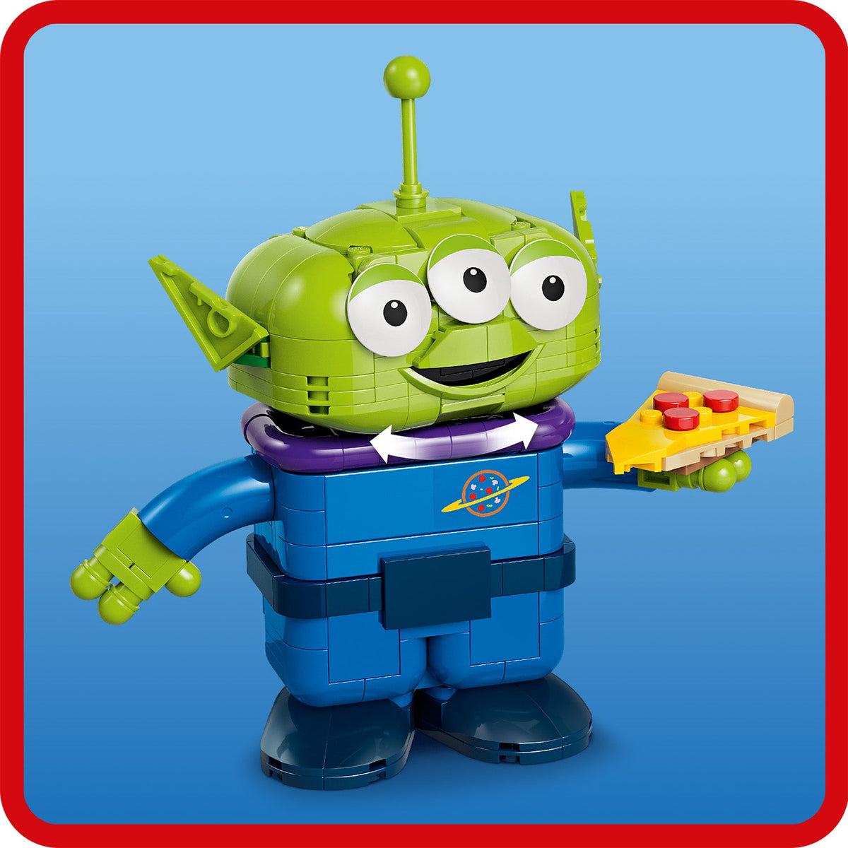 LEGO? | Disney and Pixar Toy Story Alien with Pizza Planet Rocket Ride
