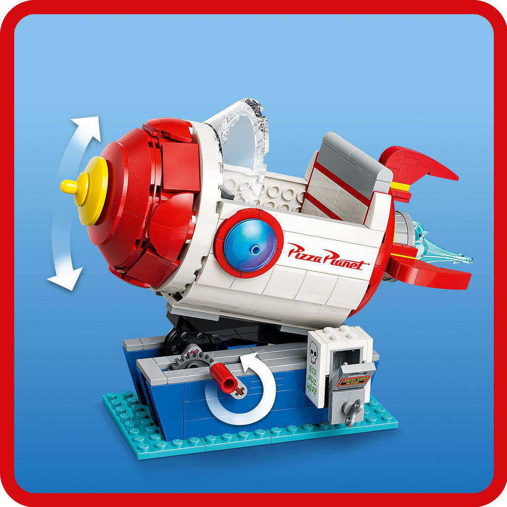 LEGO? | Disney and Pixar Toy Story Alien with Pizza Planet Rocket Ride