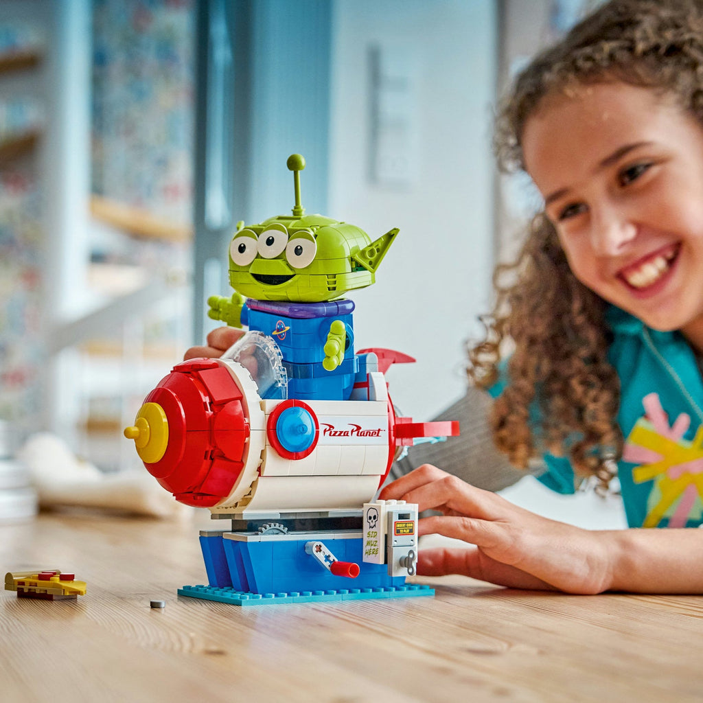 LEGO? | Disney and Pixar Toy Story Alien with Pizza Planet Rocket Ride