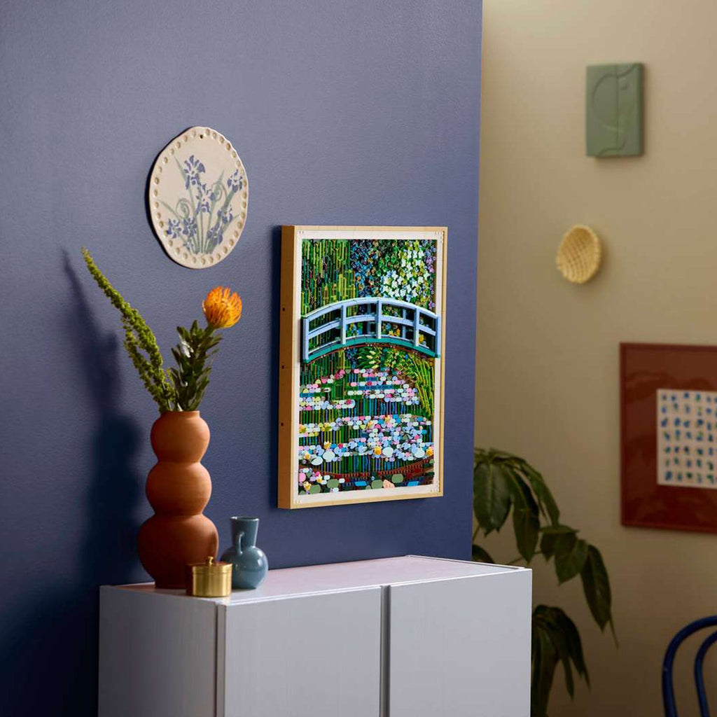 LEGO? Art Claude Monet ¨C Bridge over a Pond of Water Lilies